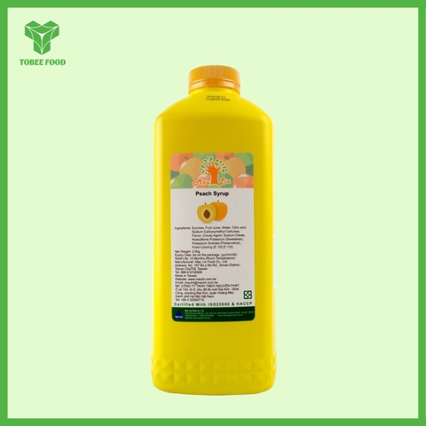 SYRUP MAULIN ĐÀO - 2.5kg - MAULIN | Nguyên liệu pha chế - TOBEE FOOD