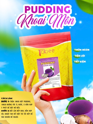 Plan/Pudding Khoai Môn Tobee 500G