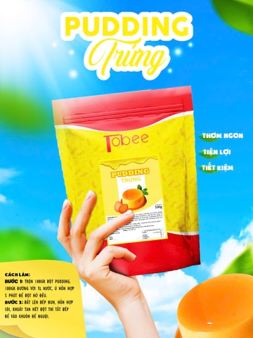 Plan/Pudding Trứng Tobee 500G