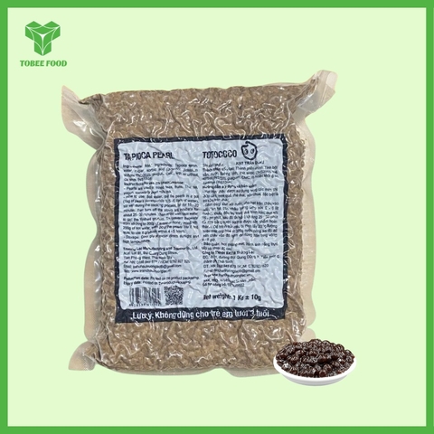 TRÂN CHÂU CARAMEL MINI ROYAL - 1kg | Topping làm Trà Sữa - TOBEE FOOD