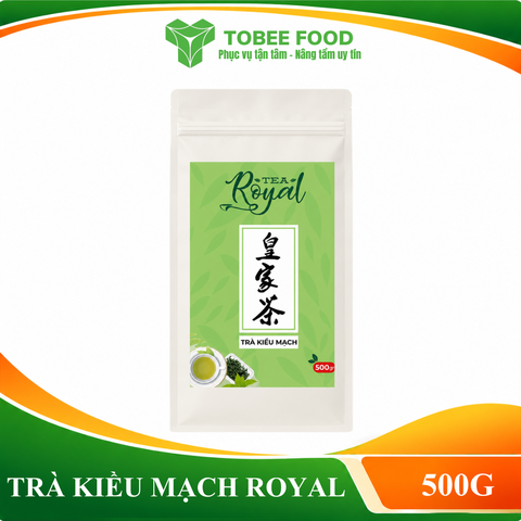 TRÀ KIỀU MẠCH (GẠO RANG) 500G - ROYAL I NGUYÊN LIỆU PHA CHẾ - TOBEE FOOD