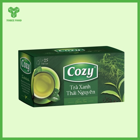 Trà xanh Cozy túi lọc - Nguyên liệu pha chế trà sữa, trà trái cây | Chợ Pha Chế - TOBEE FOOD