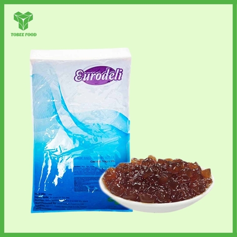 Trân châu 3Q caramel Eurodeli I Nguyên Liệu Pha Chế - Tobee Food
