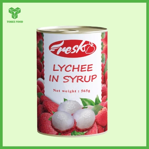 Vải ngâm RESK 565gr – Lychee In Syrup