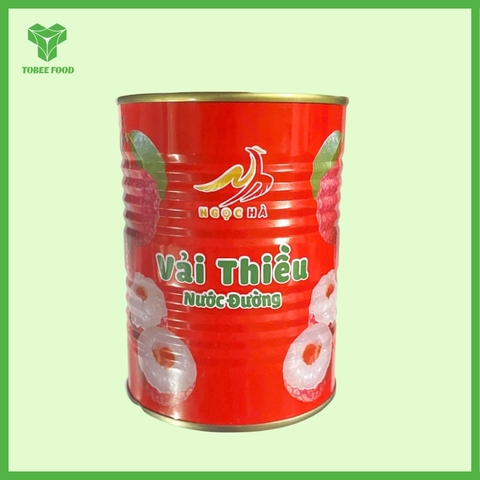 Vải Ngâm Ngọc Hà 565g I Nguyên Liệu Pha Chế - Tobee Food