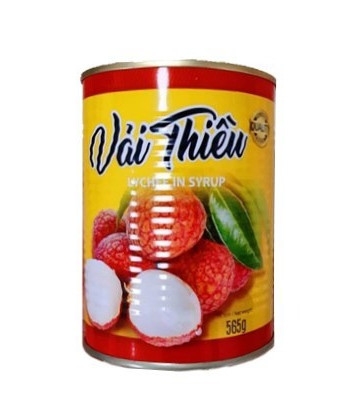 VẢI NGÂM FOOD CLUB (LON VÀNG) - 565g - FOOD CLUB | Topping làm Trà Sữa - TOBEE FOOD
