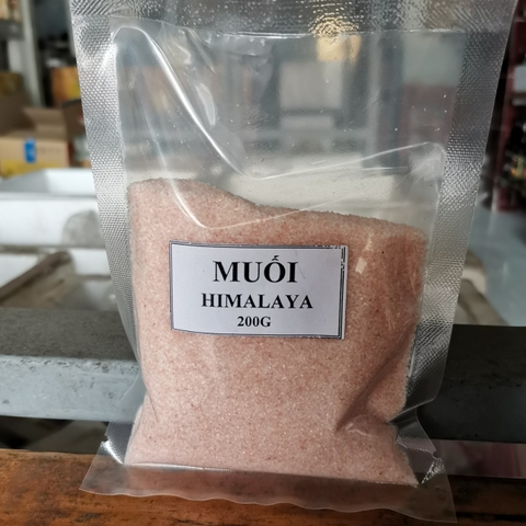 MUỐI HỒNG HIMALAYA 200G I NGUYÊN LIỆU PHA CHẾ -  TOBEE FOOD
