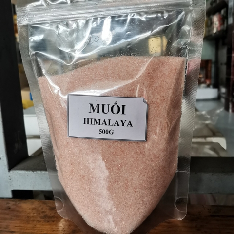 MUỐI HỒNG HIMALAYA 500G I NGUYÊN LIỆU PHA CHẾ - TOBEE FOOD