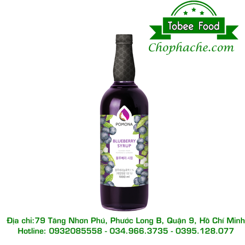 SYRUP VIỆT QUẤT POMONA - 1kg - POMONA | Nguyên liệu pha chế - TOBEE FOOD