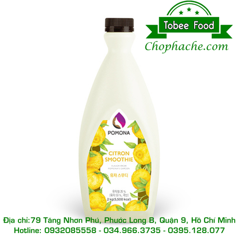 SINH TỐ THANH YÊN POMONA - 2KG - PONOMA | Mứt - Sinh Tố làm Trà Sữa - TOBEE FOOD