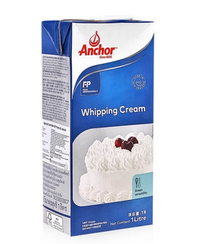 WHIPPING CREAM ANCHOR - 1L - ANCHOR | Nguyên liệu pha chế - TOBEE FOOD