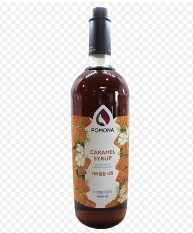 SYRUP CARAMEL POMONA - 1L - POMONA | Nguyên liệu pha chế - TOBEE FOOD