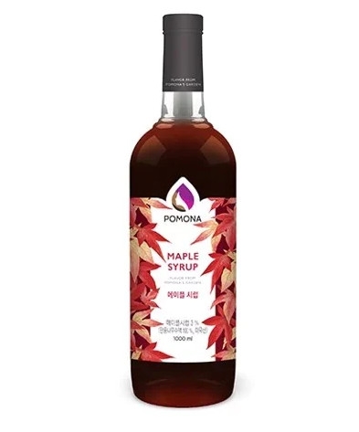 SYRUP LÁ PHONG POMONA - 1L - POMONA | Nguyên liệu pha chế - TOBEE FOOD