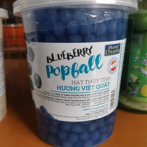 Thạch Thuỷ Tinh Việt Quất Hùng Chương 1kg | Nguyên Liệu Pha Chế Giá Sỉ Tp.HCM - Tobee Food