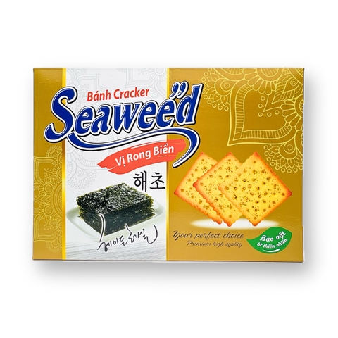 BÁNH QUY RONG BIỂN SEAWEED - 198 FOODS | Bánh Kẹo Ăn Vật, Bánh Kẹo Tết 2024 - TOBEE FOOD