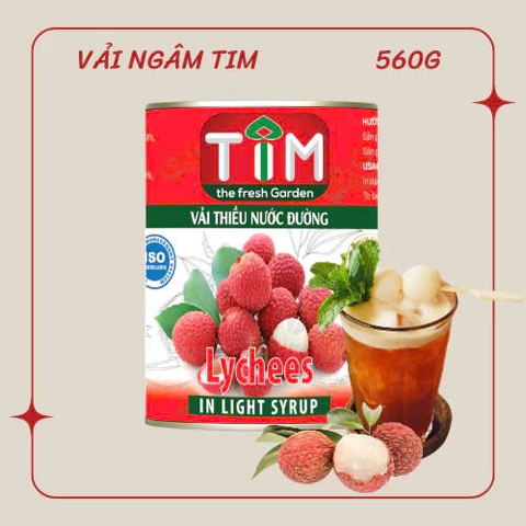 Vải Tim - 560g