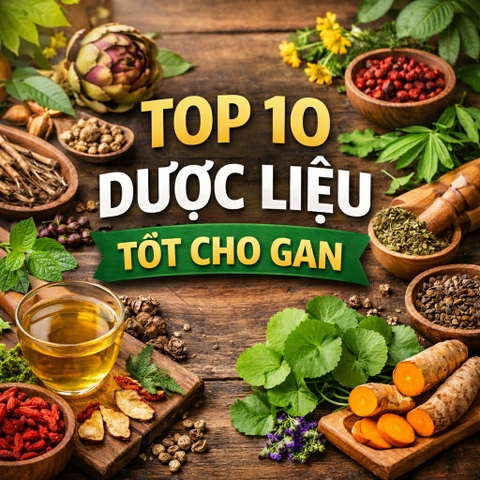 Top 10 Dược Liệu Tốt Cho Gan Giúp Thanh Lọc Cơ Thể Tự Nhiên