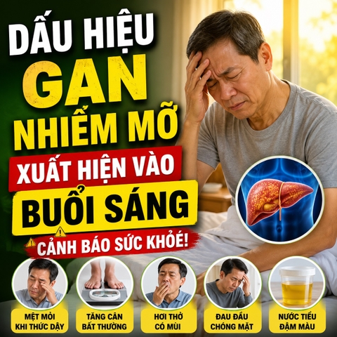 Dấu Hiệu Gan Nhiễm Mỡ Xuất Hiện Vào Buổi Sáng: Cảnh Báo Sức Khỏe