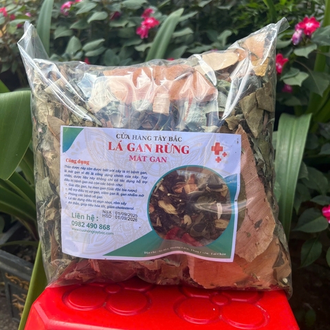 1kg Lá mát gan giải độc gan