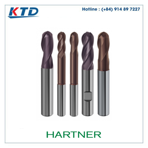 Dao phay ngón – Dao phay cầu Hartner- Kim Thành Đông