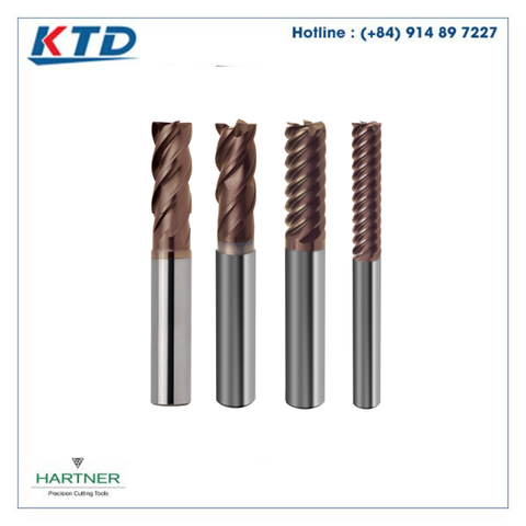 Dao phay ngón 4 me 6 me Hartner- Kim Thành Đông