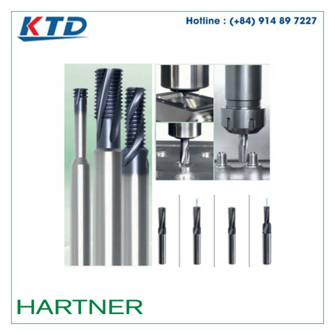 Dap phay ren hợp kim Hartner- Kim Thành Đông