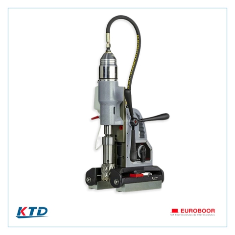 Máy khoan từ khí nén Euroboor Air.55, khoan từ dùng hơi 12-55mm.