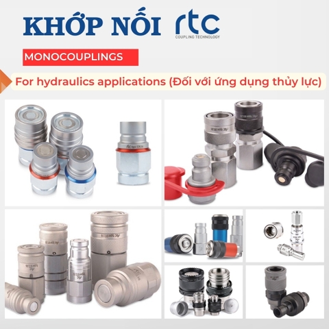 MONOCOUPLINGS - Khớp nối cho ứng dụng thủy lực