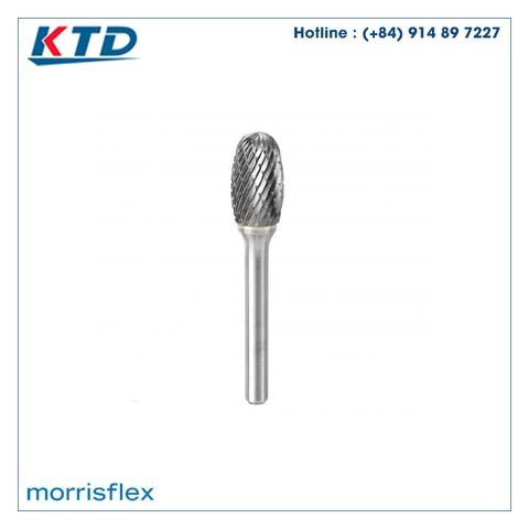 Mũi mài hợp kim hình oval Morrisflex
