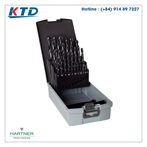 Set mũi khoan và mũi taro Hartner