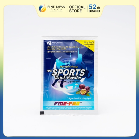 THỰC PHẨM BỔ SUNG FINE SPORTS DRINK POWDER FINE JAPAN HỘP 5 GÓI
