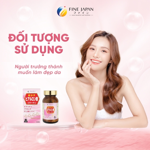 THỰC PHẨM BẢO VỆ SỨC KHỎE HYALURONIC ACID FINE JAPAN LỌ 540 VIÊN