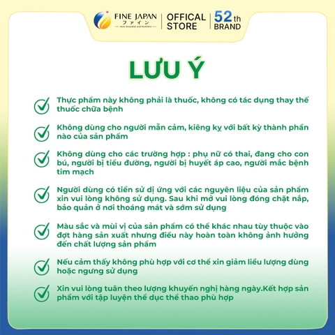 THỰC PHẨM BẢO VỆ SỨC KHỎE CALORIE BURN FINE JAPAN GÓI 150 VIÊN