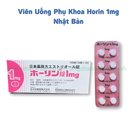 Viên Uống Phụ Khoa Horin 1mg Nhật Bản