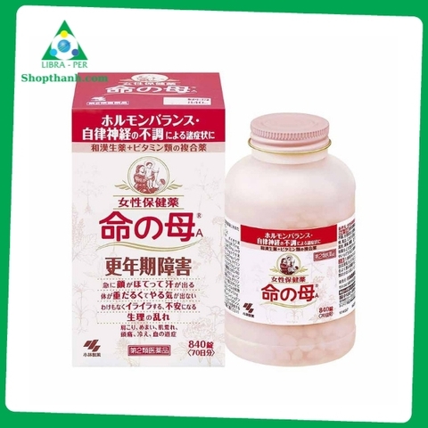 Viên Uống Tiền Mãn Kinh Kobayashi - Hộp 840 Viên