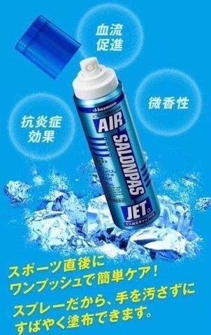 Salonpas Hisamitsu dạng xịt chai 300ml