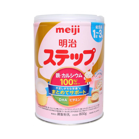 Sữa Bột Meiji 1-3 (Số 9) Lon -  800gr (Dùng cho trẻ từ 1-3 tuổi)