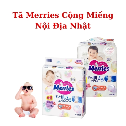 Tã Bỉm Merries Nội Địa Nhật