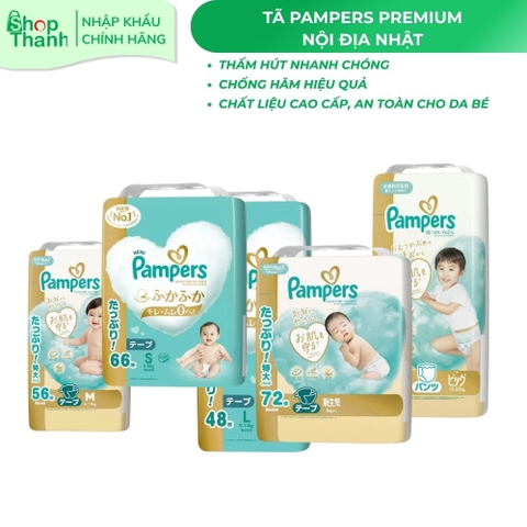 Tã (Bỉm) Quần Pampers Premium dòng cao cấp Nội Địa Nhật