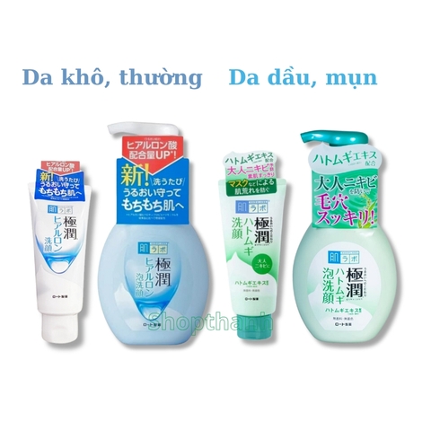 Sữa Rửa Mặt Hadalabo Nhật Bản