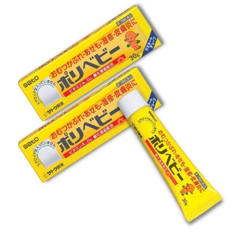 Kem Bôi Hăm Tã Sato 30gr - Nhật Bản