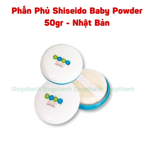 Phấn rôm nén Shiseido Baby Powder