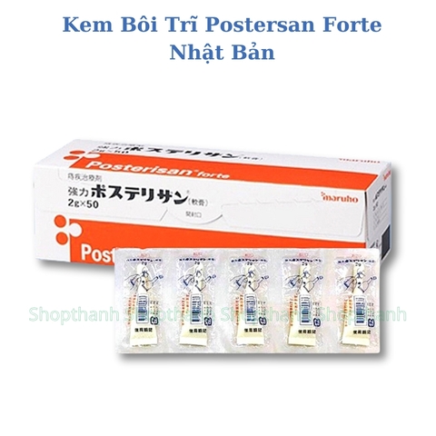 Kem Bôi Trĩ Postersan Forte Nhật Bản – Dịu Nhẹ, Kín Đáo, Giảm Cảm Giác Khó Chịu Vùng Hậu Môn