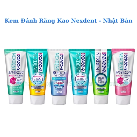 Kem Đánh Răng Kao NEXDENT Nhật Bản – Giải Pháp Chăm Sóc Răng Miệng Toàn Diện