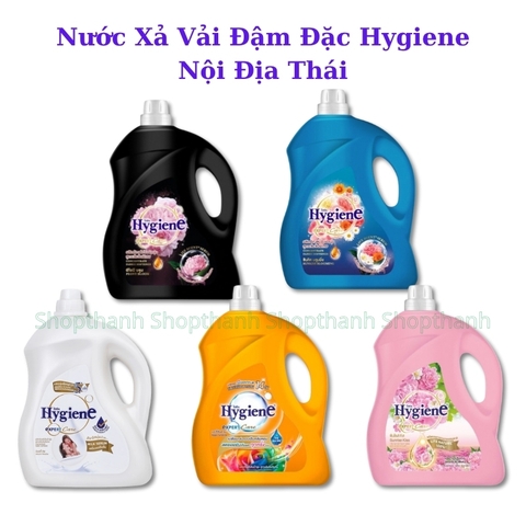 Nước Xả Vải Hygiene Nội Địa Thái – Thơm Lâu, Mềm Vải, Khử Mùi Ẩm Mốc Hiệu Quả