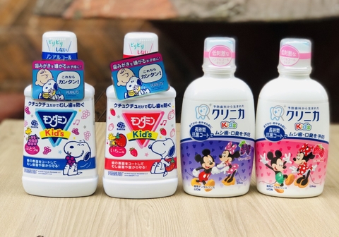 Nước súc miệng trẻ em Clinica Dental Rinse Kids 250ml