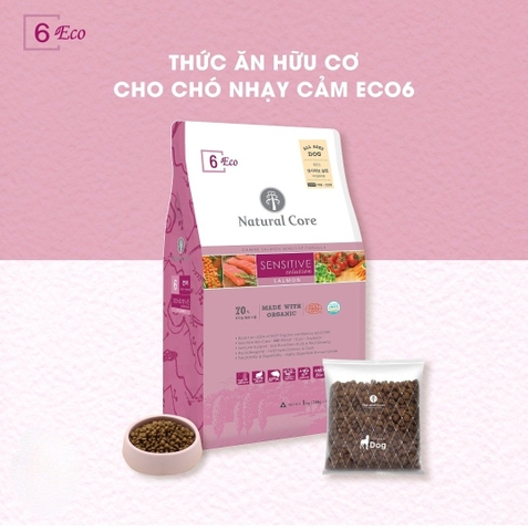 Thức ăn cho chó - Natural Core cho da nhạy cảm cá hồi 1kg