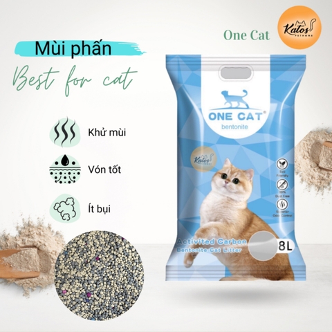 Cát One Cat 8L - hương phấn