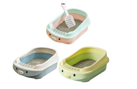 Khay vệ sinh mèo hình con vật