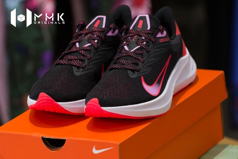Giày Nike Wmns Air Zoom Winflo 7 ‘Black Flash Crimson’